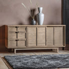 Kyoto Solid Mindi Wood Sideboard by Abode