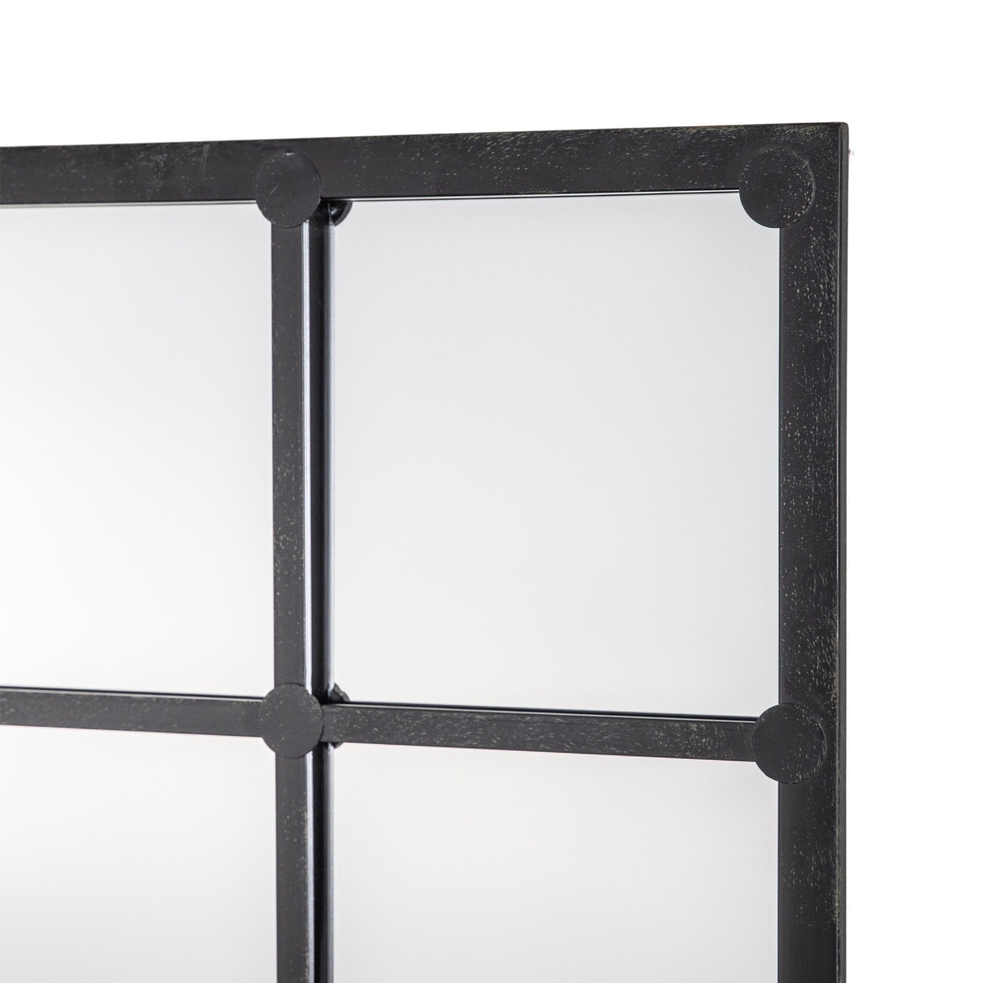 Margate Mirror Black Large by Abode
