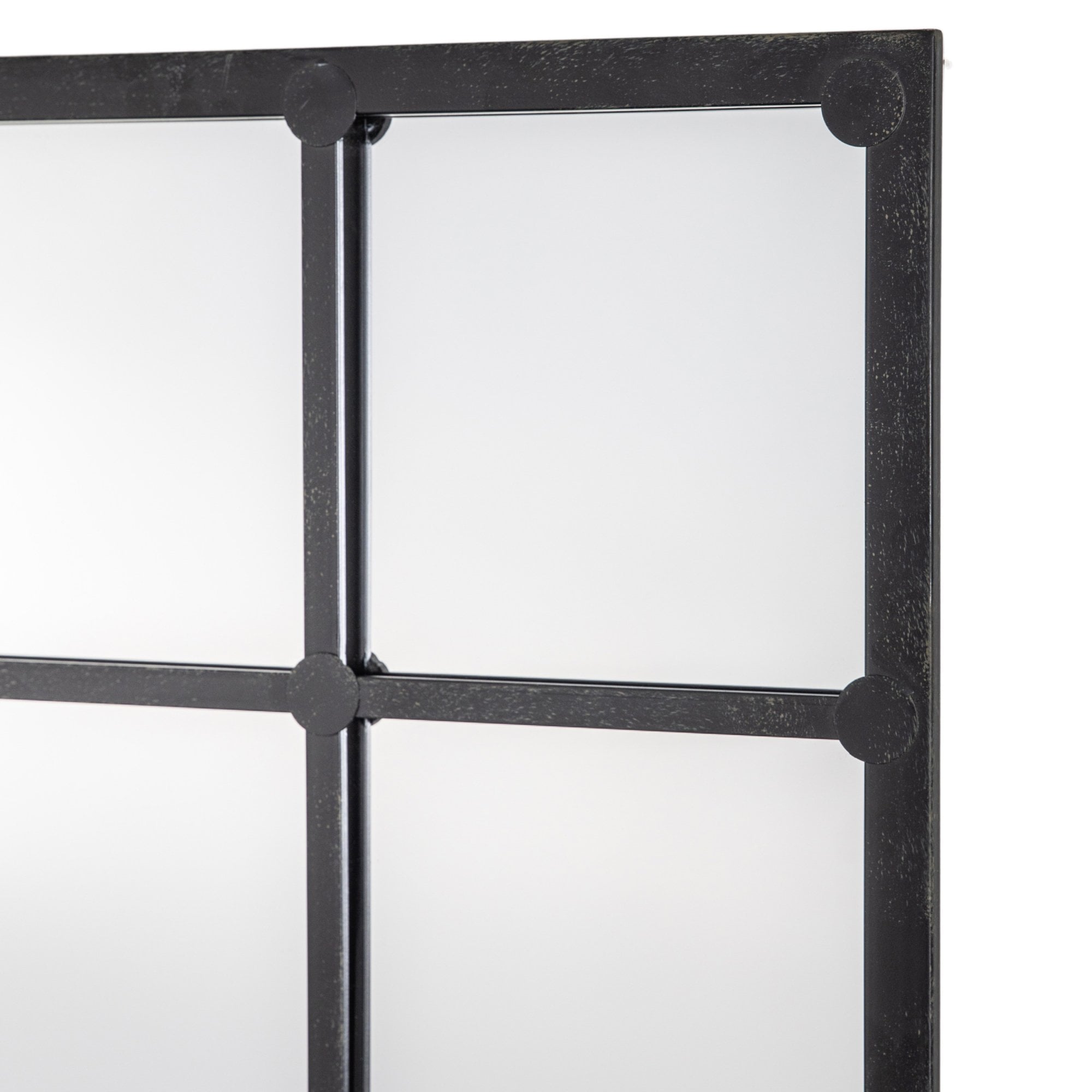 Margate Mirror Black Large by Abode