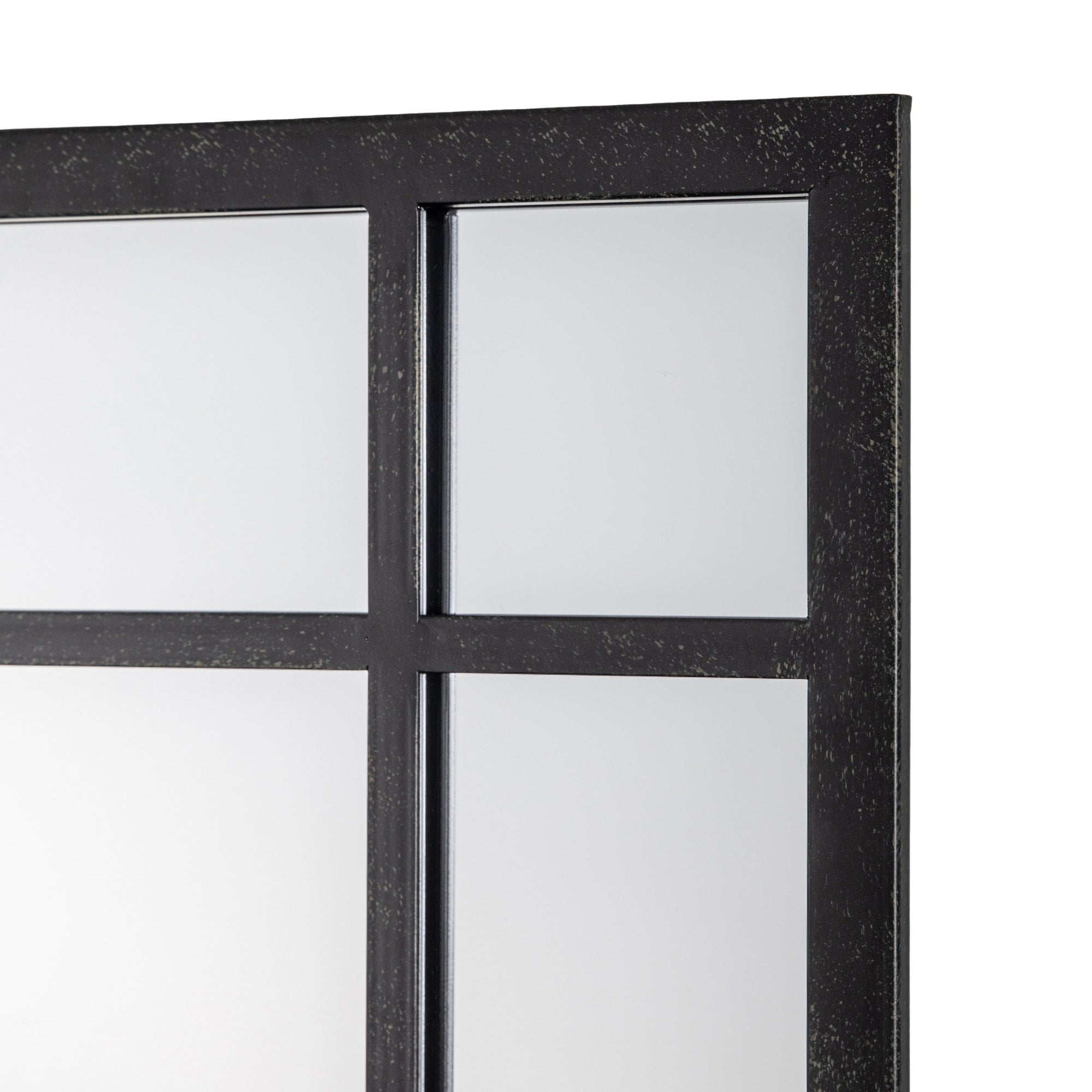 Margate Mirror Black Small by Abode