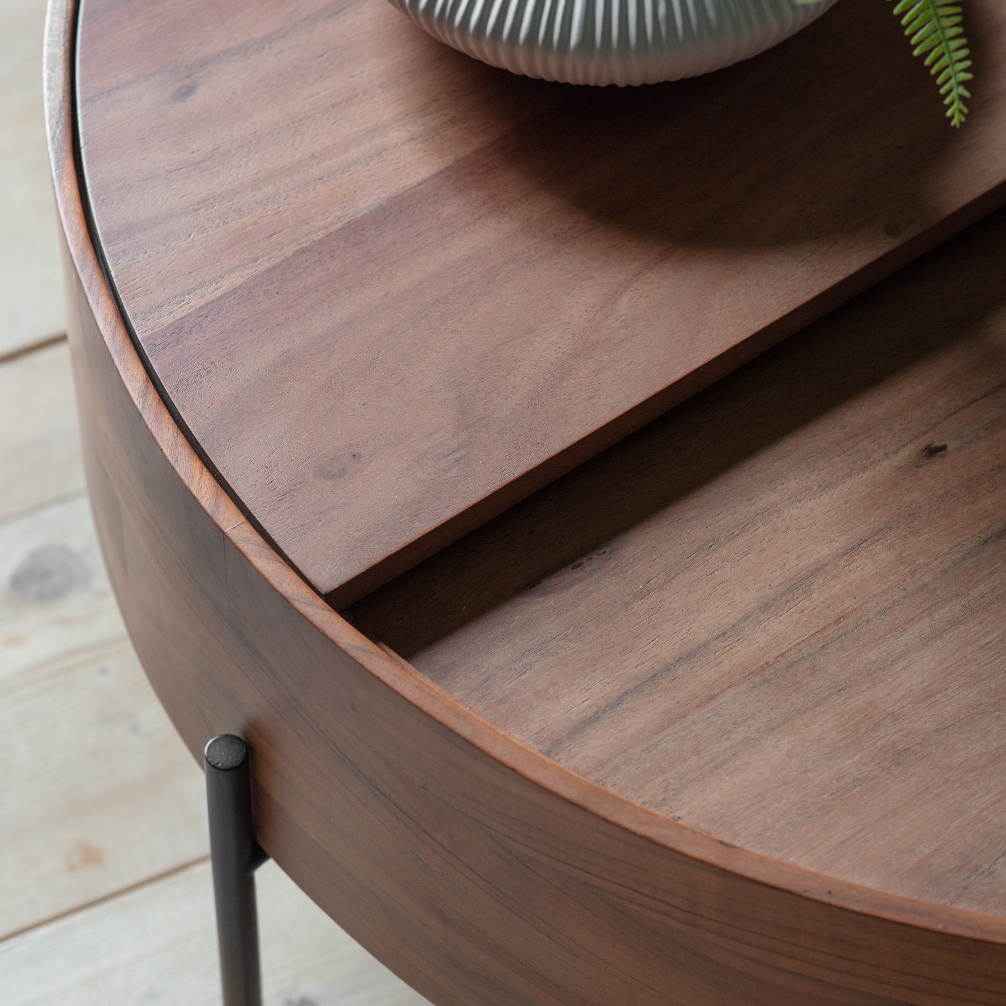 Risby Acacia Wood Coffee Table by Abode