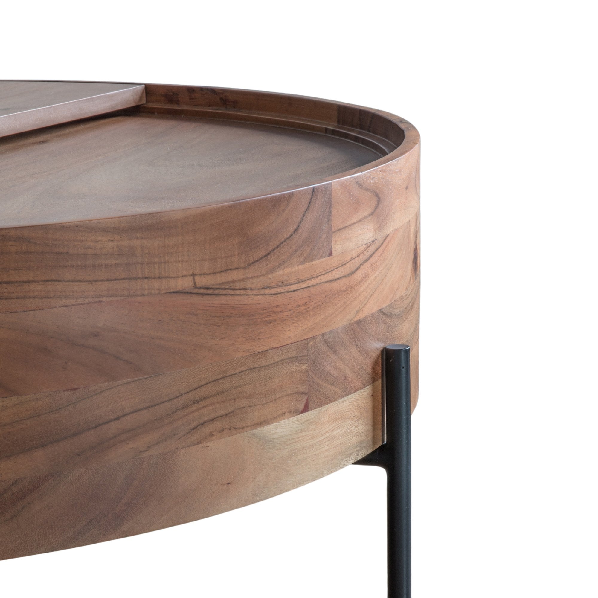Risby Acacia Wood Coffee Table by Abode