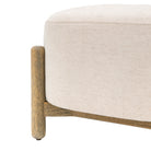 Tindon Footstool Natural by Abode
