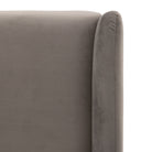 Halstead Double Bed Frame Taupe by Abode