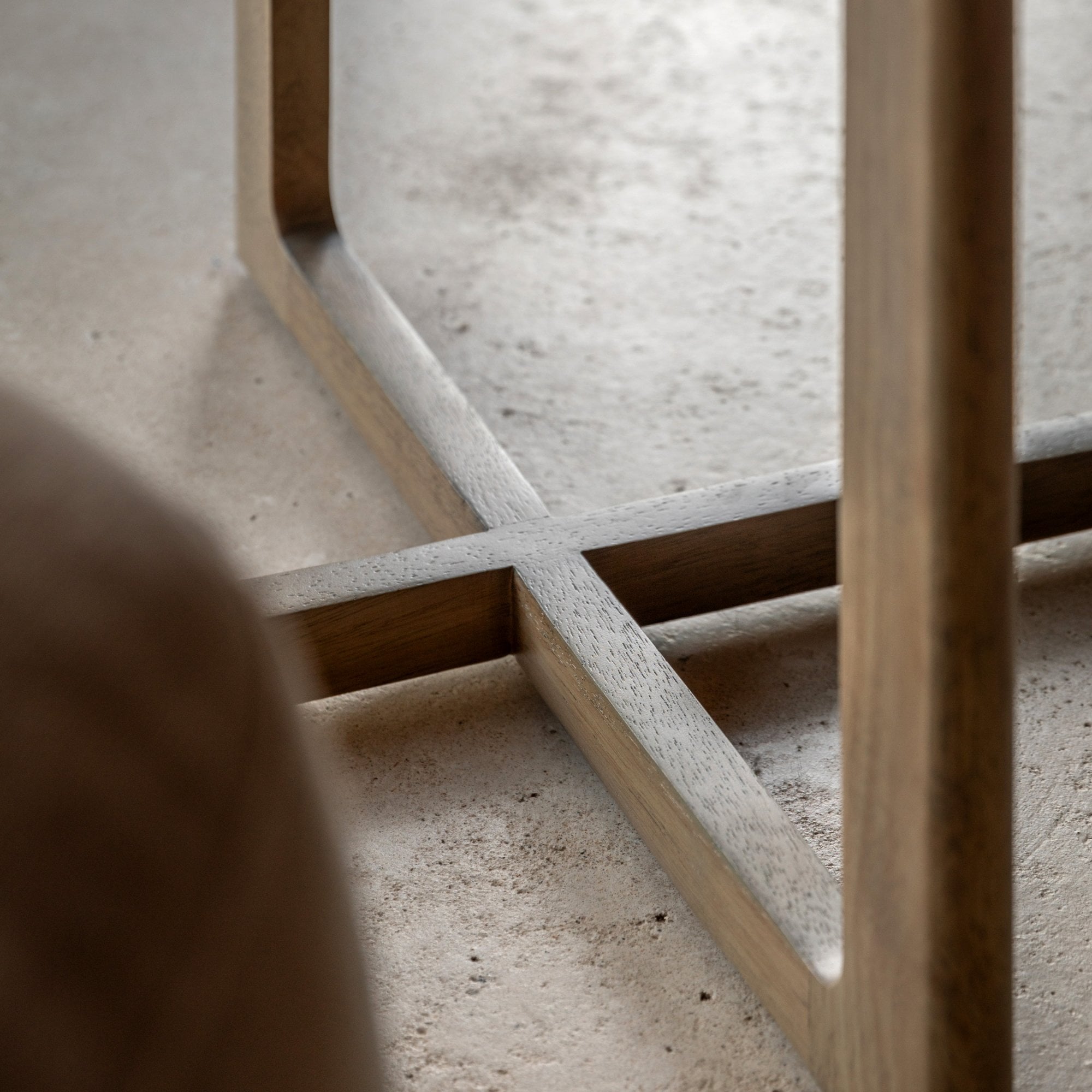 Panelled Side Table by Abode