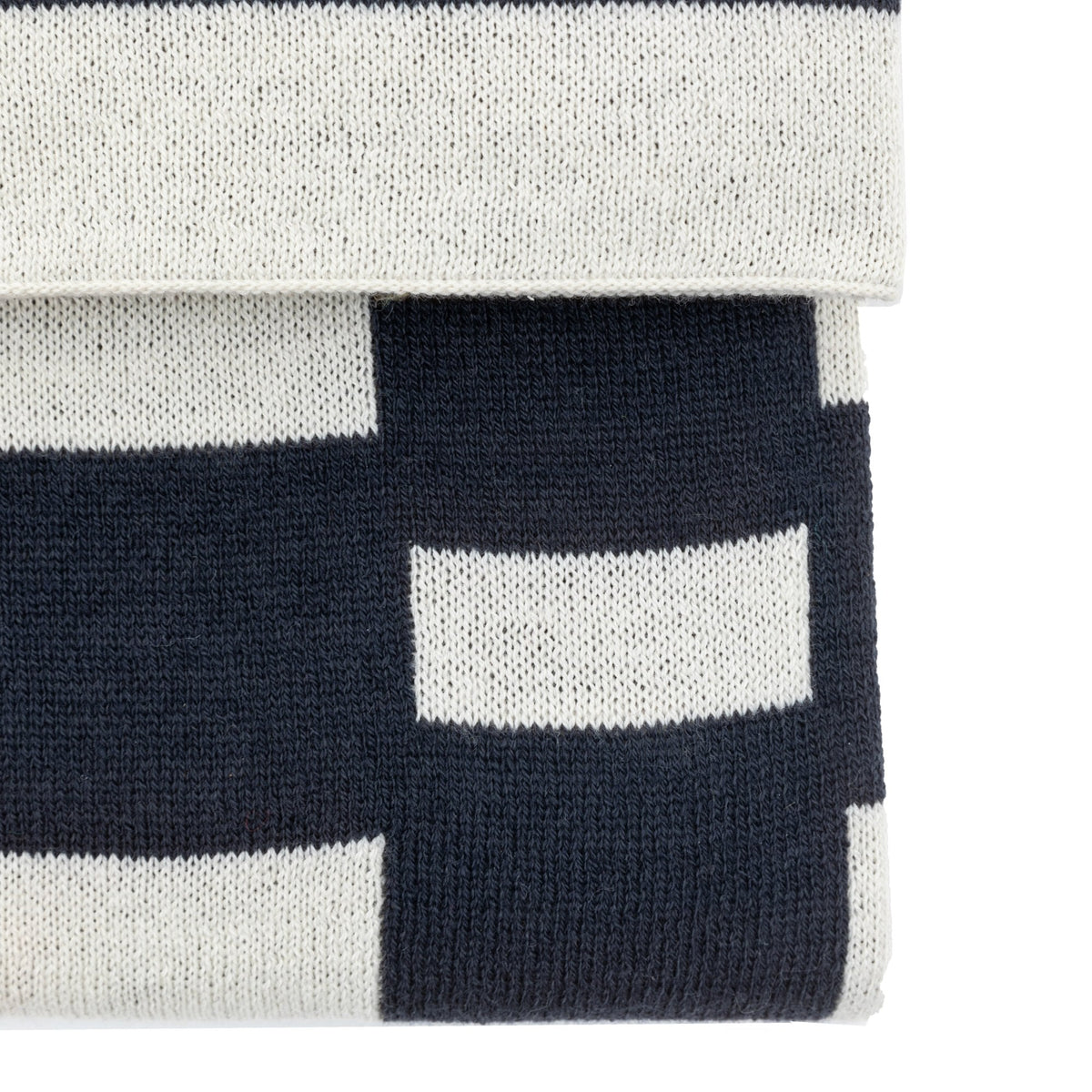 Lohko Knitted Throw Ink by Abode