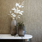 Somero Small Matte Light Brown Glass Vase by Light & Living