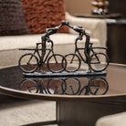 Smooching Cyclist Sculpture by Libra Interiors