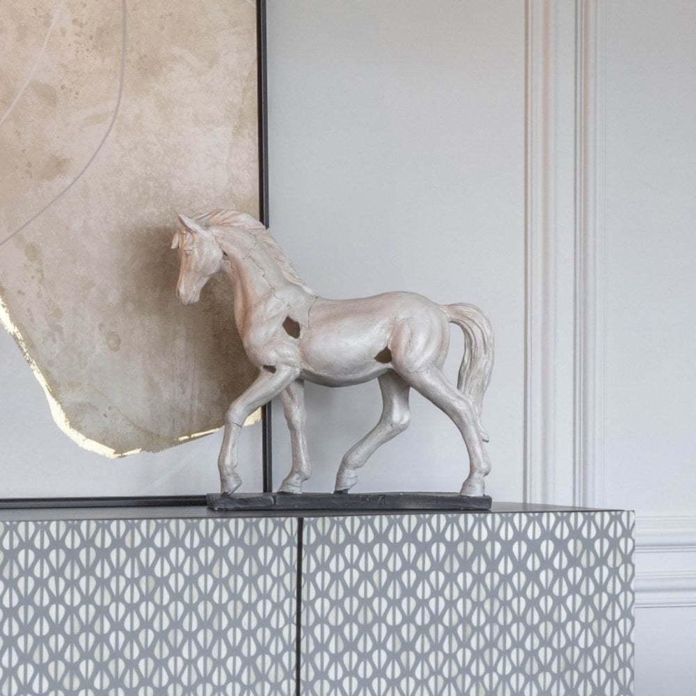 Horse Aged Sculpture by Libra Interiors