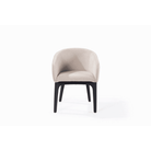Lucille Natural Fabric Dining Armchair by Tommy Franks