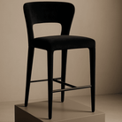 Pari I Bar Stool - Black Vanity by Tommy Franks