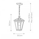 Alford Place Black Single Pendant Light by Quintiesse