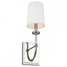 Felixstowe Polished Chrome Single Wall Light by Quintiesse