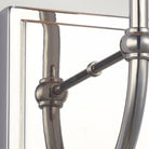 Felixstowe Polished Chrome Single Wall Light by Quintiesse