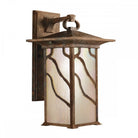 Morris Large Lantern Wall Light Distressed Copper by Quintiesse