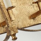 Thayer Antique Gold 2 Light Wall Light by Quintiesse