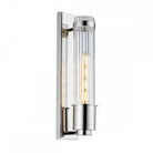 Wellington Polished Chrome Single Wall Light by Quintiesse