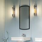 Wellington Polished Chrome Single Wall Light by Quintiesse
