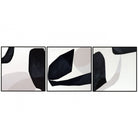 Abstract Composition X Painting (set of 3) by Liang & Eimil