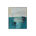 Allie Blue & Beige Painting by Liang & Eimil