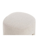 Anderson Bilma Sand Fabric Stool by Liang & Eimil
