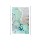 Aqua Turquoise Vermeil Print by Liang & Eimil