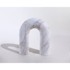 Arc White Marble Sculpture by Liang & Eimil