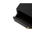 Archivolto Wenge Ash Wood & Brushed Brass Chest Of Drawers by Liang & Eimil