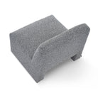 Arnot Speckle Grey Chenille Fabric Occasional Chair by Liang & Eimil