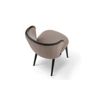 Bahamas Ash Wood & Megan Mink Fabric Dining Chair by Liang & Eimil