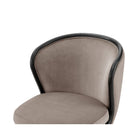 Bahamas Ash Wood & Megan Mink Fabric Dining Chair by Liang & Eimil