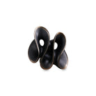 Blakely Abstract Dark Bronze Sculpture by Liang & Eimil