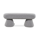 Cusco Solo Black Fabric Bench Seat by Liang & Eimil