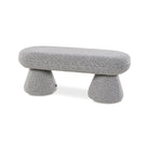Cusco Solo Black Fabric Bench Seat by Liang & Eimil