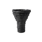 Dione Black Ceramic Vase by Liang & Eimil