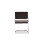 Dylan Gainsborough Nickel Grey Velvet & Stainless Steel Dining Chair by Liang & Eimil