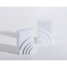 Eccleston White Marble Bookends by Liang & Eimil