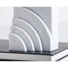 Eccleston White Marble Bookends by Liang & Eimil