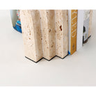 Empire Beige Marble Bookends by Liang & Eimil