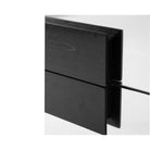 Etna Wenge Wood & Mirrored Bedside Table by Liang & Eimil