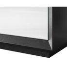 Etna Wenge Wood & Mirrored Bedside Table by Liang & Eimil