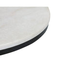 Eton White Marble & Black High Gloss Side Table by Liang & Eimil