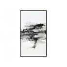 Flow IV Grey & Black Oil Painting by Liang & Eimil