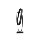 Fre Black Iron Sculpture by Liang & Eimil