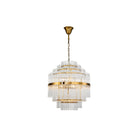 Gem Brass & Clear Glass Ceiling Pendant Light by Liang & Eimil