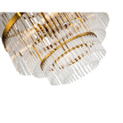 Gem Brass & Clear Glass Ceiling Pendant Light by Liang & Eimil