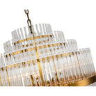 Gem Brass & Clear Glass Ceiling Pendant Light by Liang & Eimil