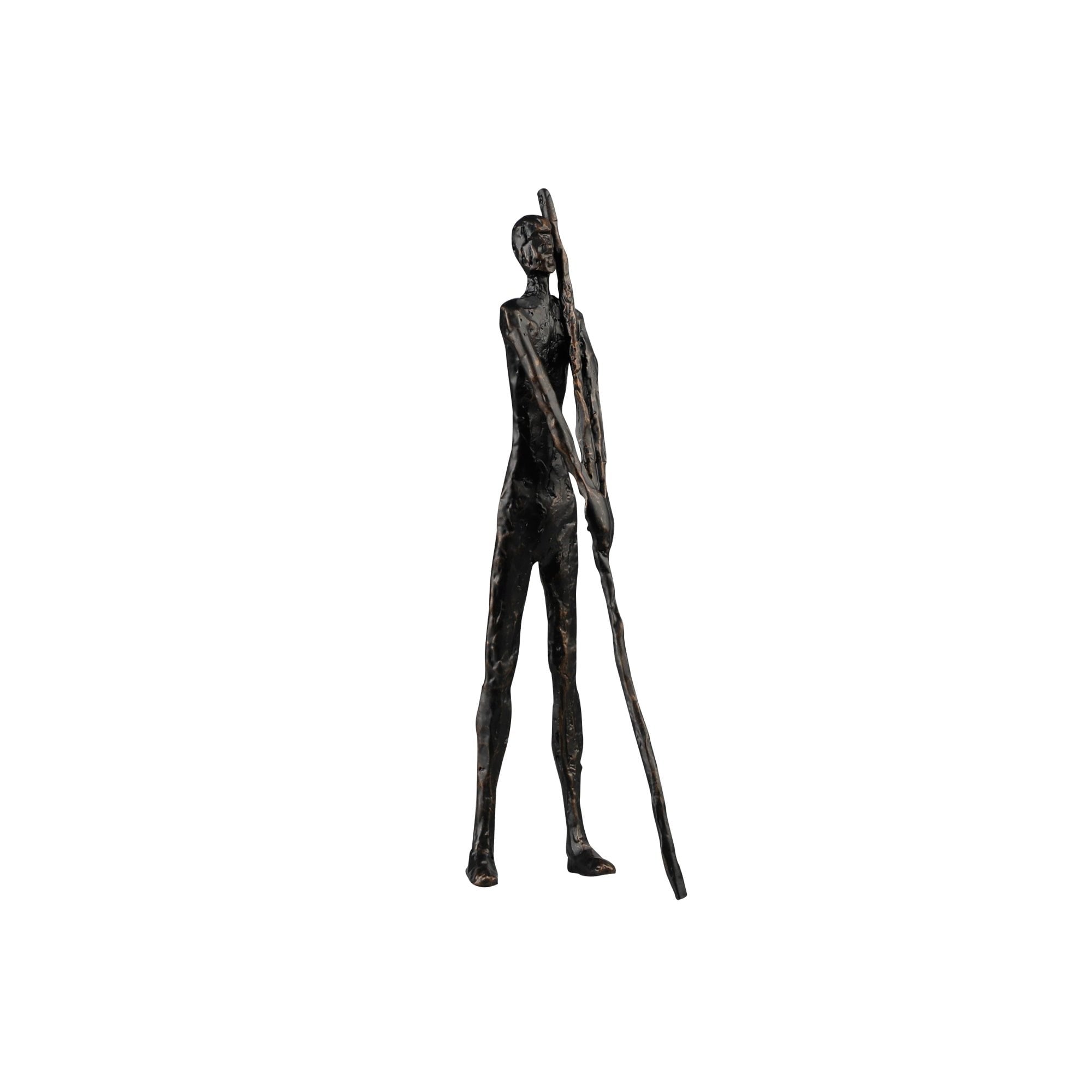 Giacomo Dark Bronze Cast Iron Sculpture by Liang & Eimil