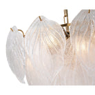 Gina Brushed Brass & Cast Glass Ceiling Pendant Light by Liang & Eimil