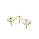 Gold Pools Polished Brass Candle Holder by Liang & Eimil